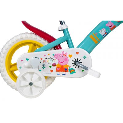 11. Kinderfahrrad 12" Peppa Pig grün 1198