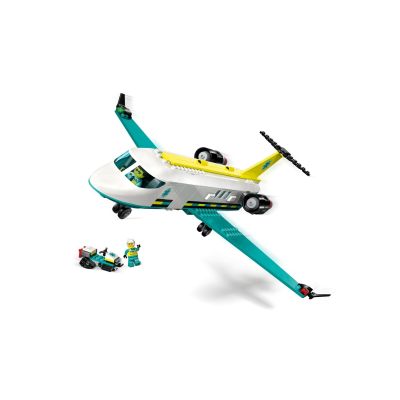 5. LEGO City 60465 Krankenwagenflugzeug