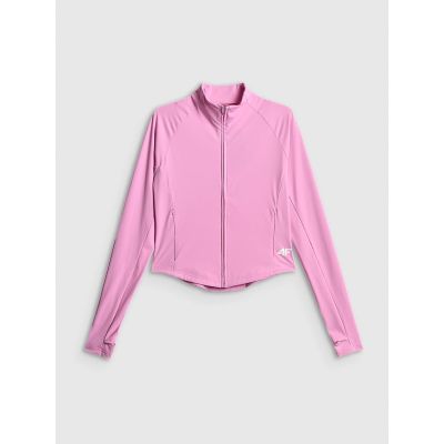 7. Damen-Trainings-Sweatshirt, schmal geschnitten, schnelltrocknend, Größe 4F 4FRSS26TFSWF0949-56S