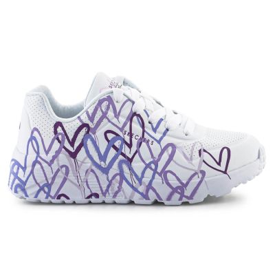 11. Skechers JGoldcrown: Uno Lite - Spread the Love Jr 314064L-WLPR Schuhe
