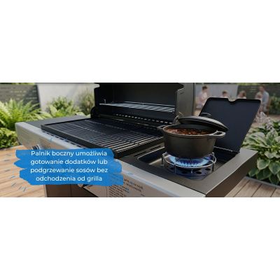23. Ravanson GO-4 13,3 kW Gasgrill