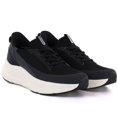 4. Schwarze Plateau-Sneaker für Damen Kobbo Vinceza 102421