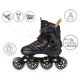 9. Meteor L 38-43 Buzzy Rollschuhe Schwarz/Gold