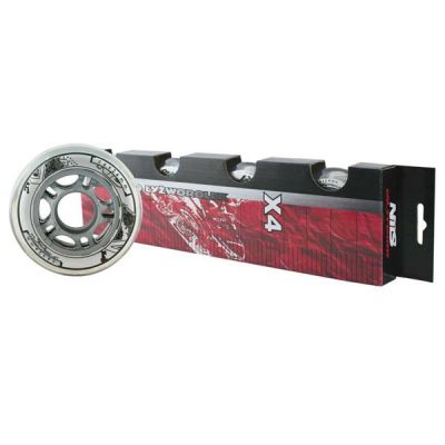 12. Nils Extreme PU-Räder 64x24 82A (4 Stk.) 
