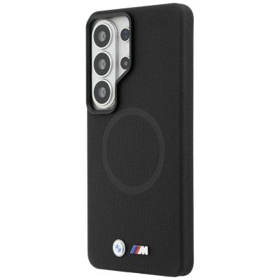 2. BMW M Metal Logo MagSafe Hülle für Samsung Galaxy S26 Ultra - Schwarz