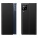 Sleep Case Booktype Case Smart Schutzhülle Aufklappbare Hülle für Samsung Galaxy A22 4G schwarz