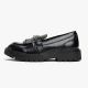 4. Tommy Hilfiger Damen-Loafer, niedrig geschnitten, T3A4-34011-1453999 999, Schwarz