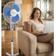 14. Esperanza HURRICANE EHF001WB Standventilator (weiß)