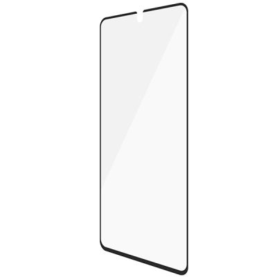 7. PanzerGlass E2E Regular gehärtetes Glas für Samsung Galaxy A73 – mit schwarzem Rahmen