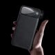 11. Nillkin CamShield Leather S Case iPhone 14 Plus Hülle mit Kameraabdeckung blau