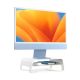 2. Gebogener Metallständer für iMacs und Displays, weiß