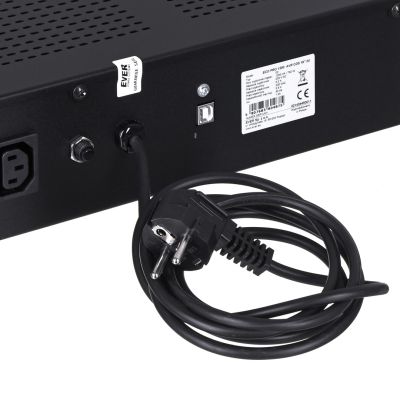 5. EVER ECO Pro 1200 AVR CDS 19" USV-Netzteil (Rack; 1200VA) (W/EAVRRM-001K20/00)