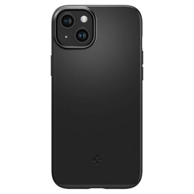 2. Spigen Thin Fit Hülle für iPhone 15 – Schwarz
