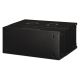 14. 19" 4HE Wand-Netzwerkschrank, SOHO PRO 240 x 540 x 400 mm, Glastür, schwarz, unmontiert, 60 kg