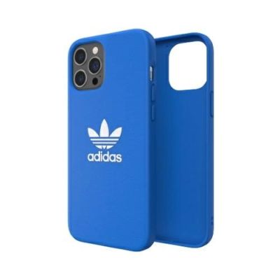 4. Adidas OR Moulded Case Basic für iPhone 12 Pro Max - Blau und Weiß