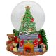 2. LED-SCHNEEKUGEL MIT MUSIK, 8 MELODIEN, 16,5 × 13 × 12 CM, WEIHNACHTSBAUM