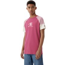 Champion Kurzarm-T-Shirt für Kinder, Rosa, 307719 PS029
