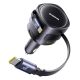 3. Baseus Enjoyment Max 90W Autoladegerät 2 x USB-C + USB-A + USB-C Kabel - Schwarz