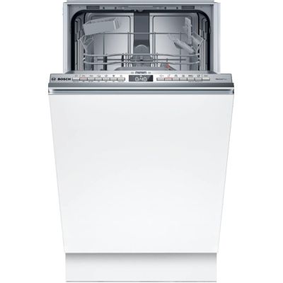 Einbaugeschirrspüler 45 cm BOSCH SPV4EKX24E Serie 4 | Energieeffizienzklasse C | 10 Geschirrsets | ExtraDry | SpeedPerfect | WLAN-fähiges Home Connect
