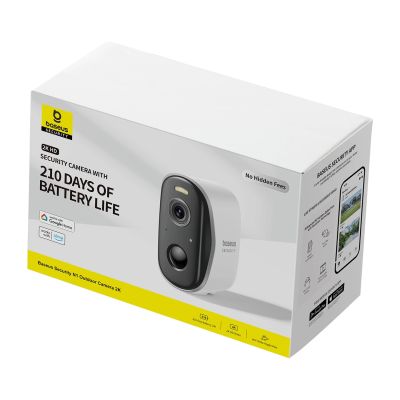 3. Baseus Security N1 2K Außenkamera – Weiß