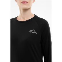Damen-Sweatshirt Viking Longsleeve Andali – Schwarz/Hellgrau, Größe: M