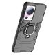 14. Ring Armor-Hülle für Xiaomi 13 Lite, gepanzerte Abdeckung, magnetischer Halterungsring, schwarz