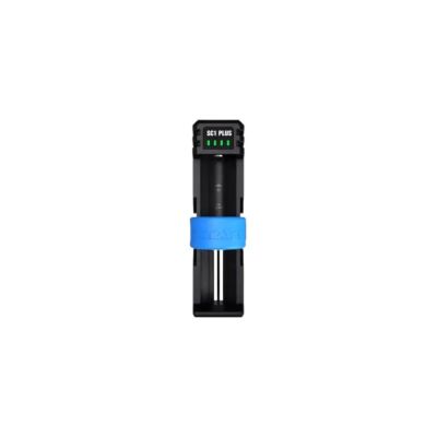 5. XTAR Schnellladegerät 3,7 V/1,2 V USB-C Powerbank - 1 Kanal SC1+