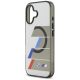6. BMW M IML Metallknöpfe, dreifarbige Linien, MagSafe-Hülle für iPhone 17 - Grau