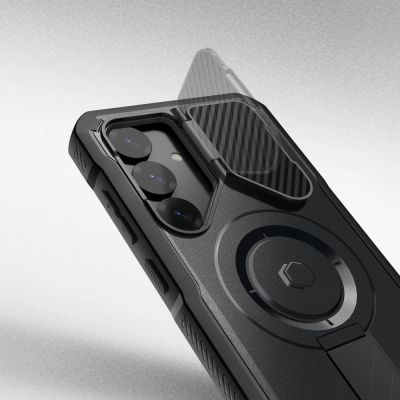 2. Tech-Protect Kevlar MagSafe+ Case für Samsung Galaxy S25 - Schwarz