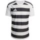 2. Herren-T-Shirt adidas Hooped 26 Jersey grau-schwarz KF3396