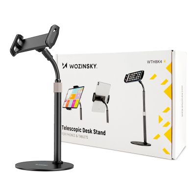 15. Wozinsky Tablet- und Telefon-Tischständer Schwarz (WTHBK4)