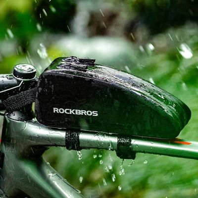 15. Rockbros AS-019 Fahrradrahmentasche wasserdicht 1,5 l - Schwarz