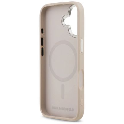 7. Karl Lagerfeld Karl & Choupette Pins MagSafe Case für iPhone 17 Pink