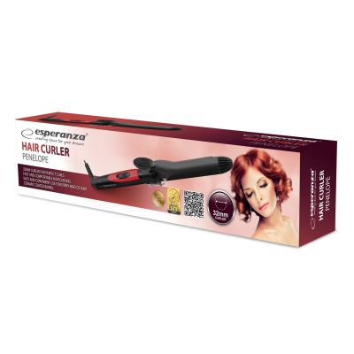 9. Esperanza Penelope EBL006 Lockenstab (45W; schwarz)