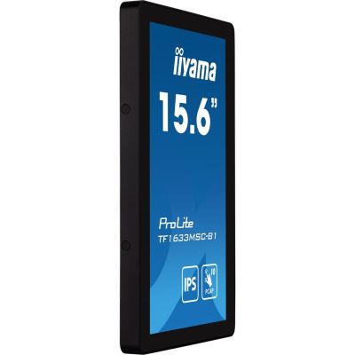 4. iiyama ProLite TF1633MSC-B1 Computermonitor 39,6 cm (15,6 Zoll) 1920 x 1080 px Full HD Touchscreen Schwarz