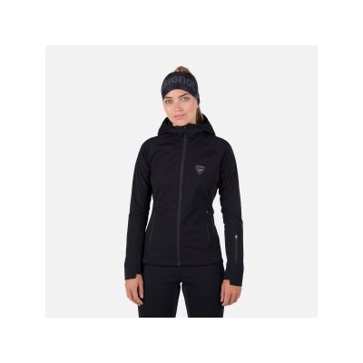 Rossignol W Genetys Hood Jkt Jacke Schwarz