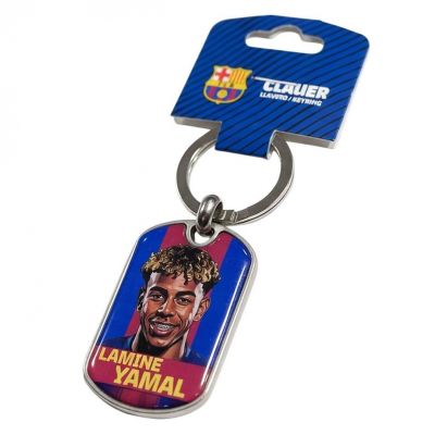 6. FC Barcelona Lamine Yamal Schlüsselanhänger, Originallizenz BLL7100