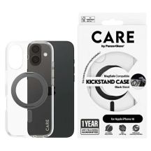 CARE by PanzerGlass Feature Kickstand Case iPhone 16 6,1" schwarz/schwarz MagSafe 1321