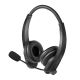 LogiLink BT0060 Kopfhörer/Headset Kabelloses Kopfband Bluetooth Schwarz Büro/Callcenter