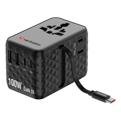 3. Verbatim Charge ´n´ Travel 100W Ladegerät