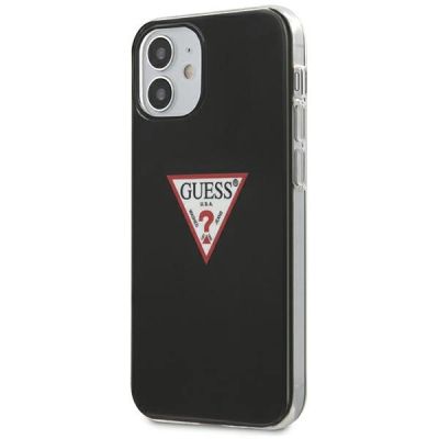 2. Guess GUHCP12SPCUCTLBK iPhone 12 mini 5,4" schwarz/schwarze Hardcase Triangle Collection