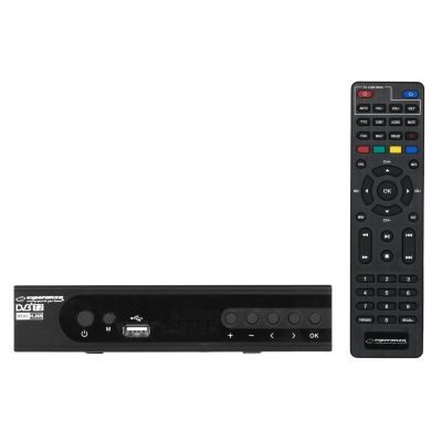 11. ESPERANZA DVB-T2 Tuner H.265/HEVC EV106P