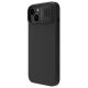 6. Nillkin CamShield Magnetische Silikonhülle iPhone 14 Plus Magnetische MagSafe-Abdeckung mit Kameraschutz Schwarz