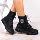 2. Rieker W RKR557 wasserdichte bequeme Stiefeletten