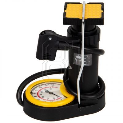 2. Dunlop Fuß-Fahrradpumpe mit Manometer 175416