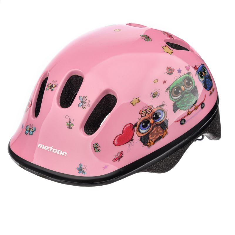 Kinderfahrradhelm METEOR KS06 little owl