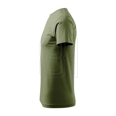 4. Malfini Basic M MLI-12928 T-Shirt hellkhaki