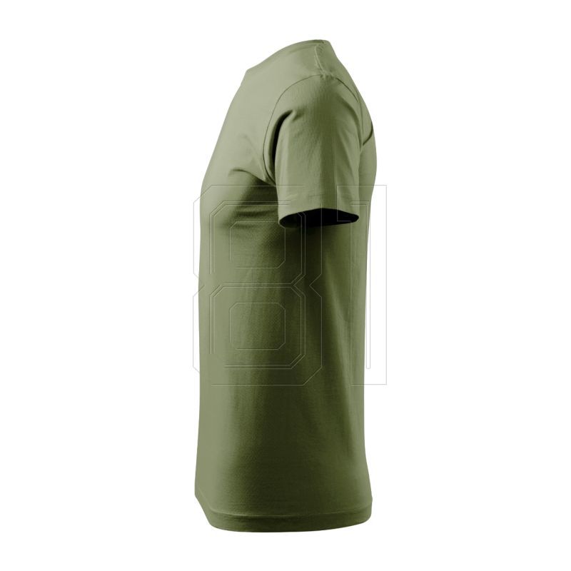 4. Malfini Basic M MLI-12928 T-Shirt hellkhaki