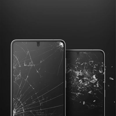 7. Ringke Invisible Defender ID Glas 2.5D Gehärtetes Glas 0,33 mm Samsung Galaxy A73 5G