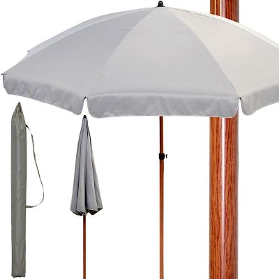 GARTENSCHIRM 220 CM GRAU